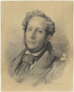 Självporträtt av Johann Wilhelm Kaiser (I)