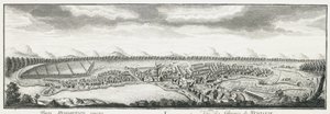 Utsikt över Nevyansk fabriker, ca 1735