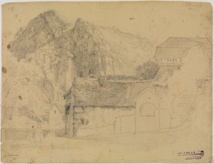 Heislei nära Altenahr av Johann Wilhelm Schirmer