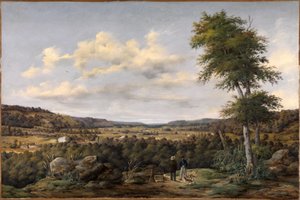 Landskap i Belgien av Johann Wilhelm Schirmer