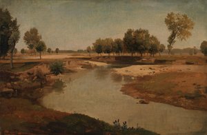 Landskap vid Roer av Johann Wilhelm Schirmer