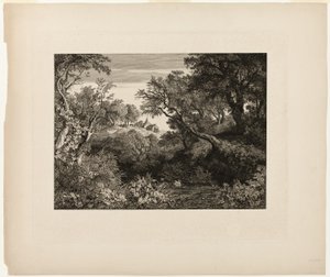 Det stora tyska landskapet av Johann Wilhelm Schirmer