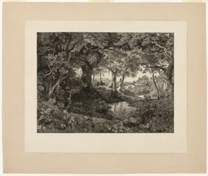Det stora italienska landskapet av Johann Wilhelm Schirmer