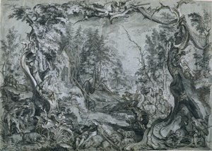Saint Deicolus och galten
