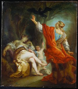 Apollo som dödar Coronis, av Johan Joseph Zoffany