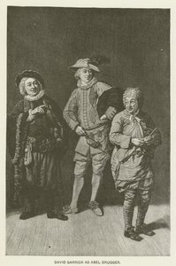 David Garrick som Abel Drugger av Johan Joseph Zoffany