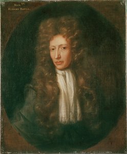 Porträtt av Robert Boyle (olja på duk) av Johannes (after) Kerseboom