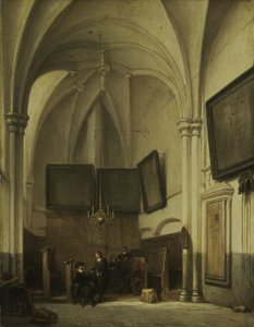 Vestry av kyrkan St Stephen i Nijmegen