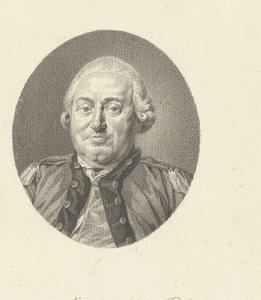 Porträtt av ingenjören Cornelis Reasonableness av Johannes Cornelis Mertens