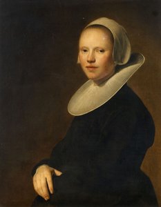 Porträtt av en ung dam