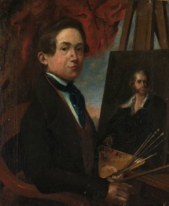Självporträtt av Johannes Daniël Susan