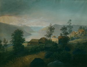Från Gudbrandsdalen (olja på duk)