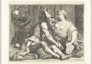 Cimon matad av Pero av Johannes Frans de Backer