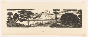 De baai (originaltitel på objekt) av Johannes Frederik Engelbert ten Klooster (signed by artist)