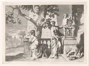 Kristus bryter en staty Bibliska, mytologiska och allegoriska representationer (serietitel)