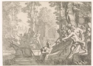 Silenus dras upp ur vattnet Mytologiska och allegoriska representationer (serietitel)