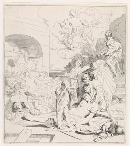 Bön från Saint Roch Bibliska, mytologiska och allegoriska representationer (serietitel)