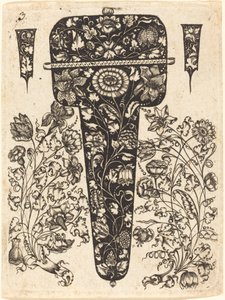Hänge dekorerad med blommor av Johannes Hanias