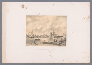 Voorzaan i Zaandam De Voorzaan i Zaandam (titel på objekt)
