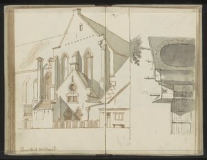Grannkyrkan i Utrecht av Johannes Huibert Prins