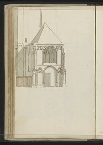 Gamla kyrkan i Delft av Johannes Huibert Prins