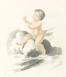 naket barn av Johannes Jacobsz van den Aveele (attributed to)
