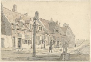 På Koepoort i Delft av Johannes Jelgerhuis