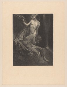 Judith med huvudet och kroppen av Holofernes av Johannes Josephus Aarts