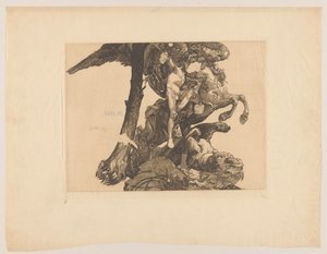 Perseus och sjömonstret av Johannes Josephus Aarts