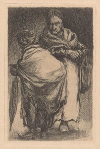 Två kvinnor av Johannes Josephus Aarts