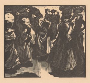 Kvinnor i regnet av Johannes Josephus Aarts