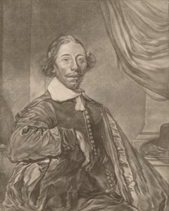Porträtt av en sittande man, 1771. av Johannes Kornlein