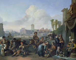 En utsikt i Rom, 1668