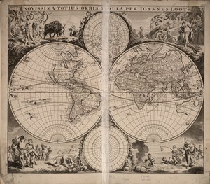 Zee-atlas av Johannes Loots