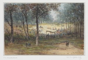 Utomhusmöte av Johannes Pieter van Wisselingh
