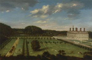 En vy över Bayhall, Pembury, Kent av Johannes Siberechts