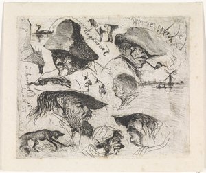 Studieblad av Johannes Tavenraat