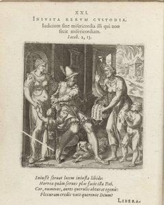 Den otillåtna lagringen av varor av Johannes Wierix