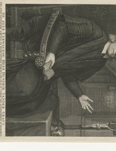 Porträtt av Hendrik van der Graft av Johannes Willemsz. Munnickhuysen