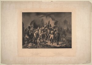 Franska armén i Kreml i Moskva, 1830 av Johannes Woelffle