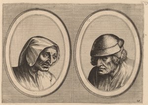 "Visnade Nel" och "Jan Afterlam" av Johannes and Lucas van Doetechum after Pieter Bruegel the Elder