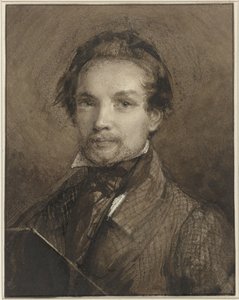 Självporträtt av Johannes de Mare av Johannes de Mare
