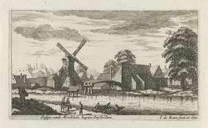 アムステルダム郊外のモレブルの眺め Gesigie aan de Morebleek buijten Amsterdam (オブジェクトのタイトル)スウェーデン語
