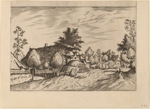 Bygata av Johannes van Doetechum, the Elder and Lucas