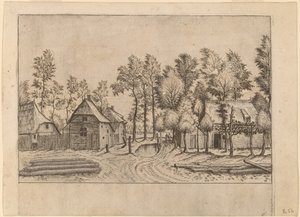 Bygata av Johannes van Doetechum, the Elder and Lucas