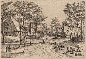 Bygata av Johannes van Doetechum, the Elder and Lucas