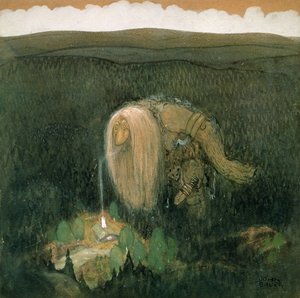 Konsttryck av John Bauer