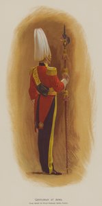 Gentleman at Arms (färg litho)