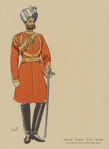Officer Viceroy Body Guard (färg litho)