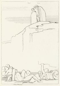 Malebolgia, Inferno, Canto 18 (gravyr) av John (after) Flaxman
